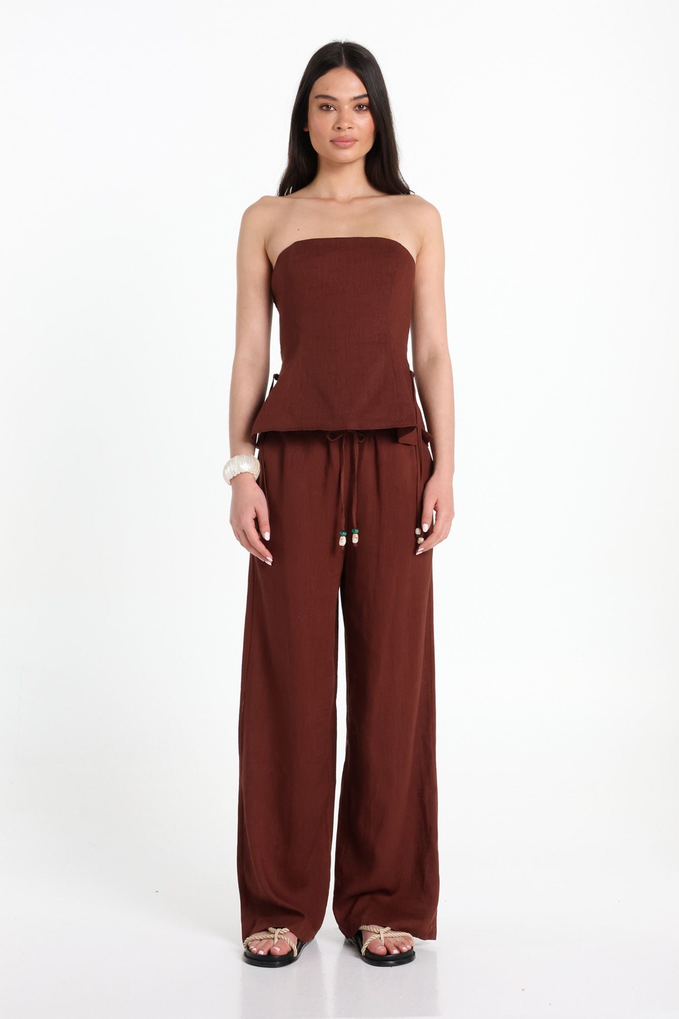 LOST IN LUNAR - Gardenia Pants Chocolate