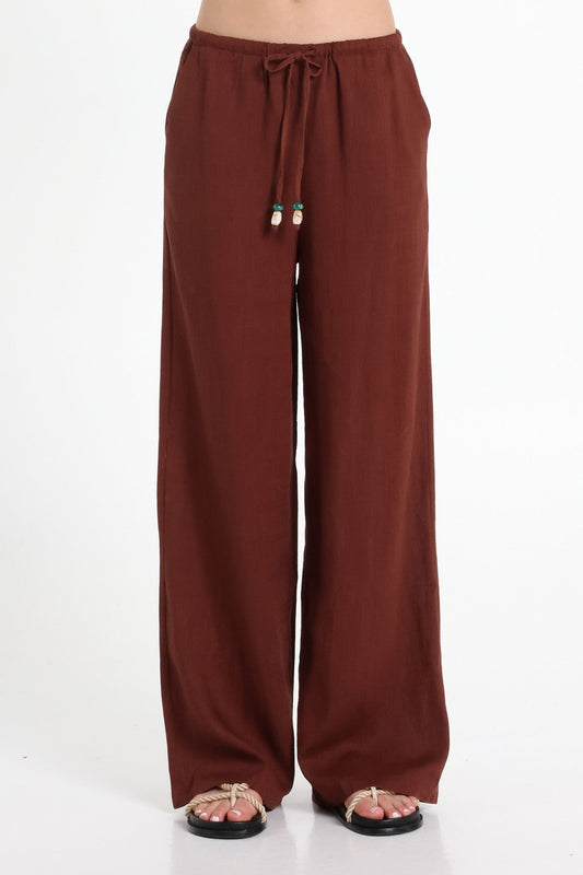 LOST IN LUNAR - Gardenia Pants Chocolate