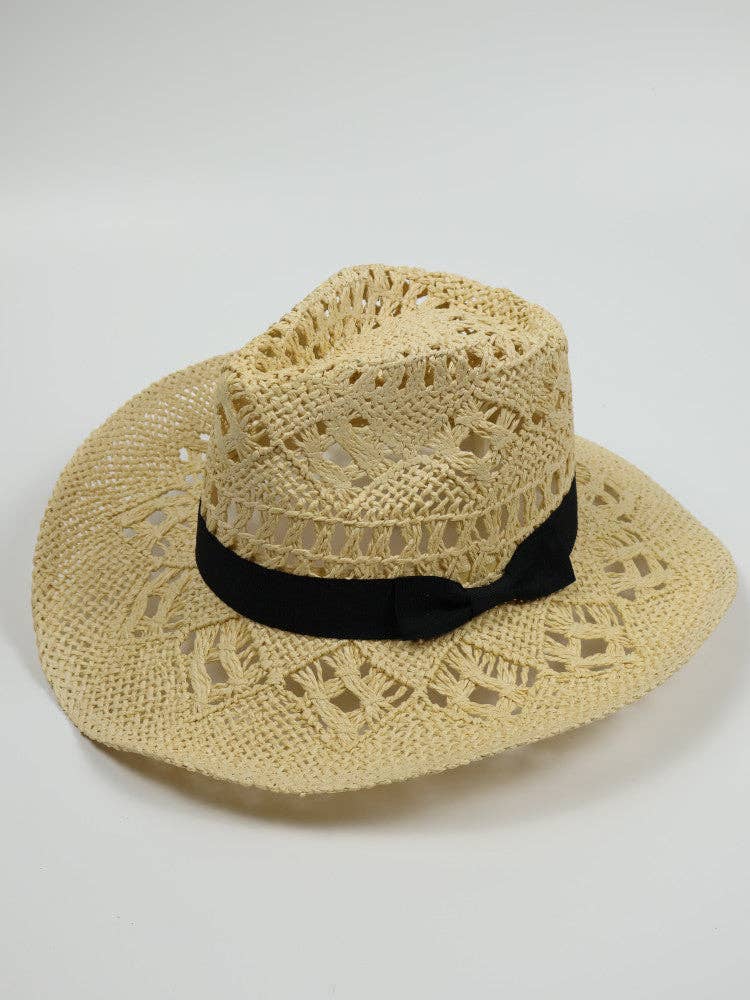 NAKOA THE LABEL - Cut Out Cowboy Hat - Aruba - Sand