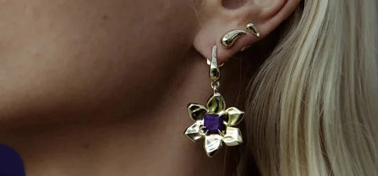 F&H STUDIOS - Flower Power Charm Earrings