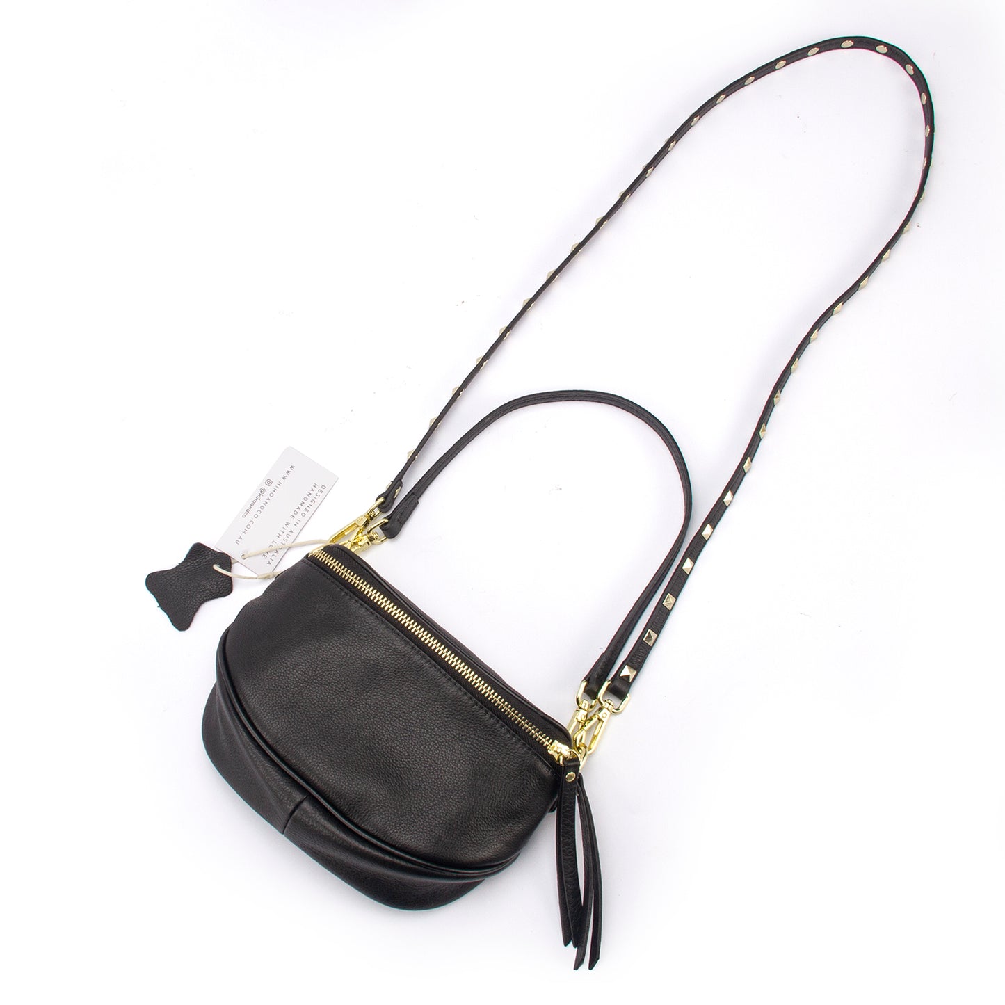 HI HO + CO - Mini Obsessed Bag Black/Gold