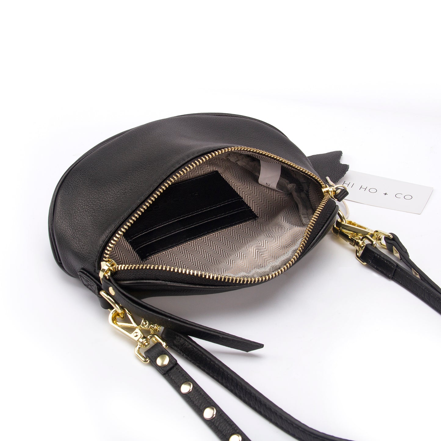 HI HO + CO - Mini Obsessed Bag Black/Gold