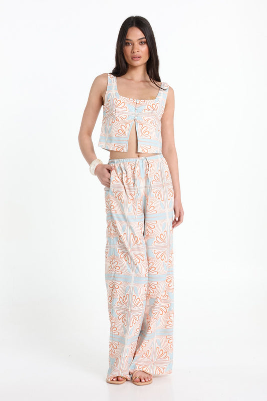 LOST IN LUNAR - Ginny Pants Sahara Print