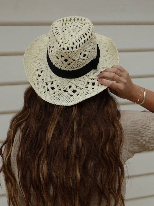 NAKOA THE LABEL - Cut Out Cowboy Hat - Aruba - Ivory