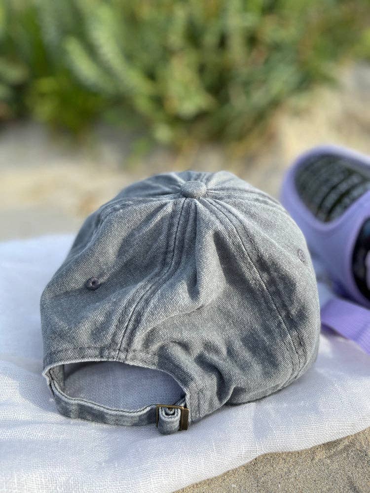 NAKOA THE LABEL - Vintage Washed Cap - Grey