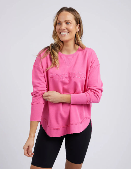 FOXWOOD - Simplified Crew (Bright Pink)