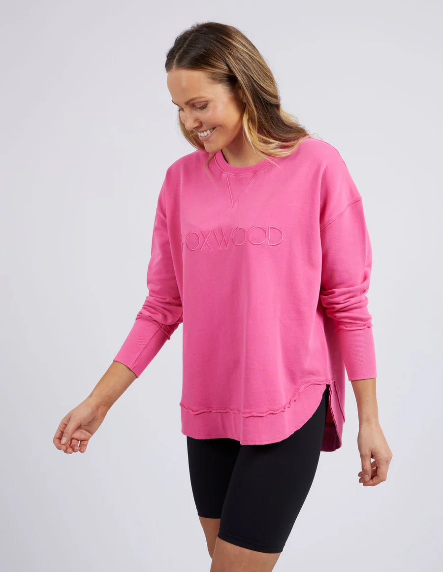 FOXWOOD - Simplified Crew (Bright Pink)