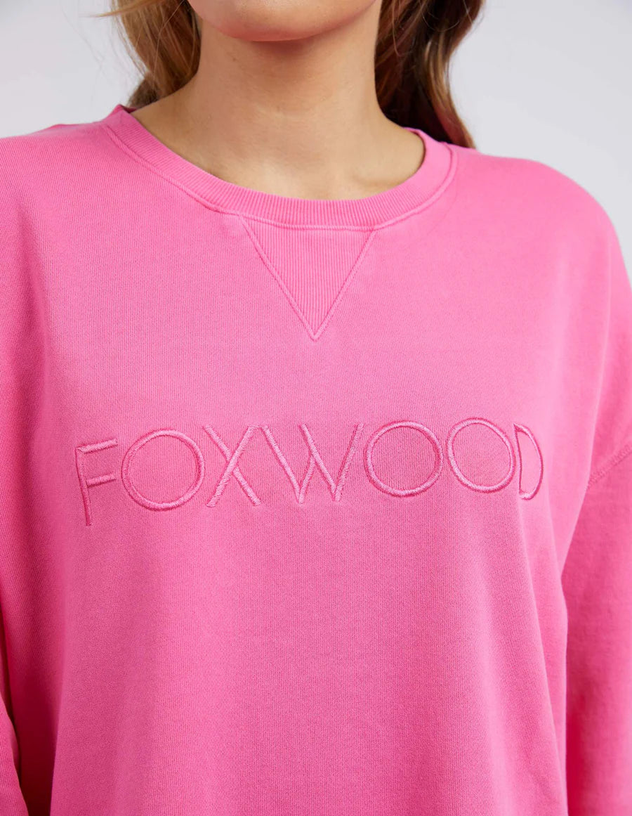 FOXWOOD - Simplified Crew (Bright Pink)