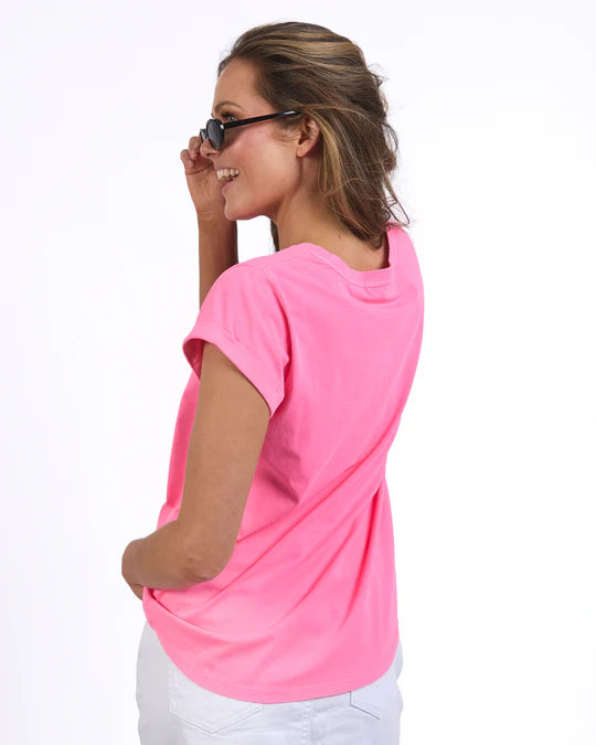 FOXWOOD - Effortless Tee (Neon Pink)