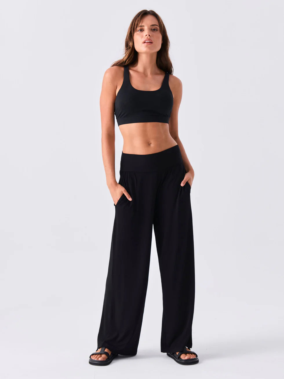 DHARMA BUMS - Nomad Modal Wide Leg Pant