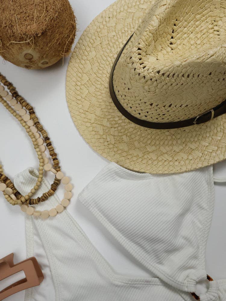 NAKOA THE LABEL - Fedora Sun Hat - Toulouse - Sand