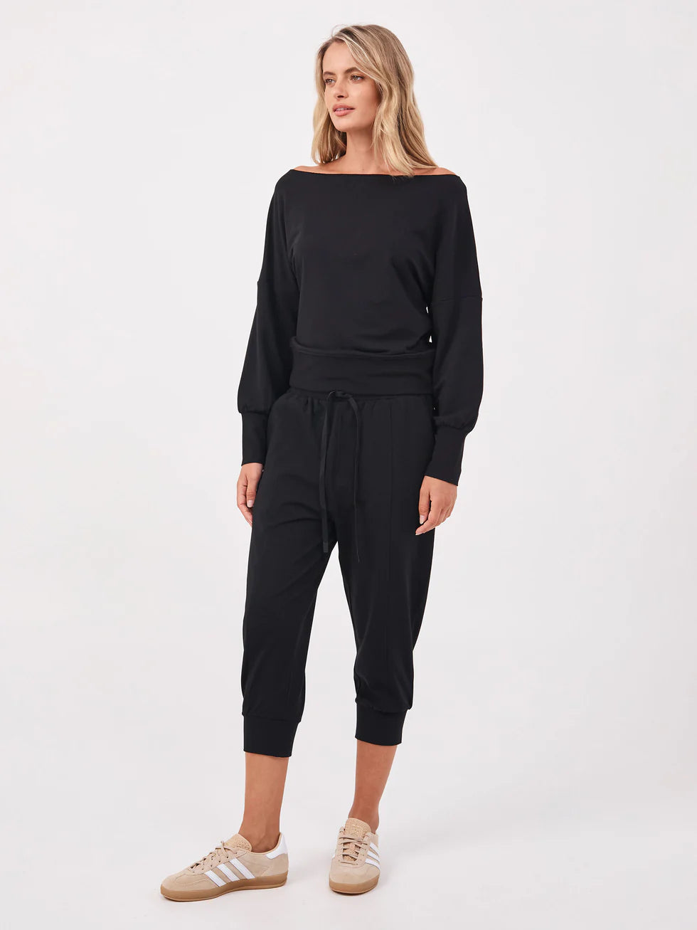 DHARMA BUMS - Breeze French Terry Cropped Jogger