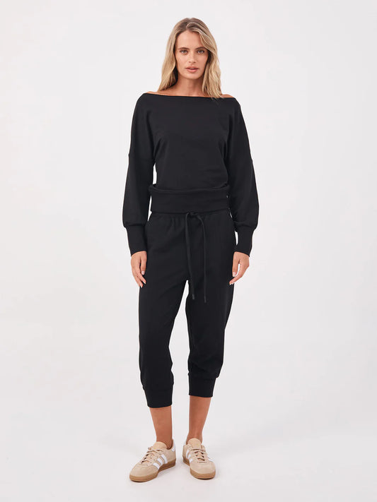 DHARMA BUMS - Breeze French Terry Cropped Jogger