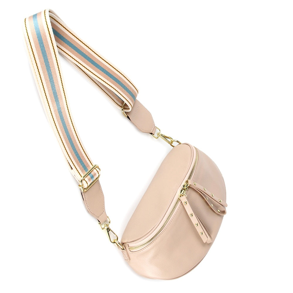 Hi Ho + Co - Obsessed Blush/Gold Crossbody Bag