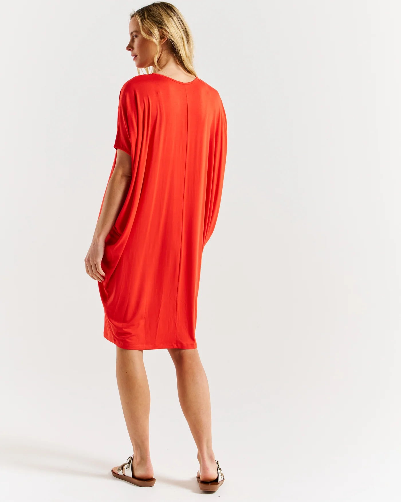 BETTY BASICS - Maui Dress Red