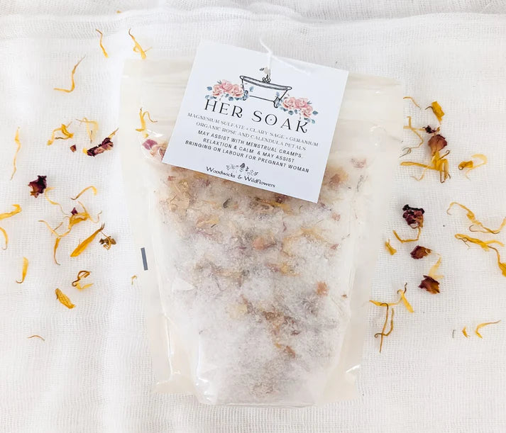 WOODWICKS AND WILDFLOWERS - Her Soak Bath Salts