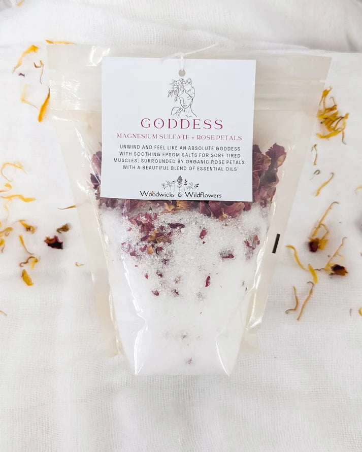 WOODWICKS AND WILDFLOWERS - Goddess Bath Salts