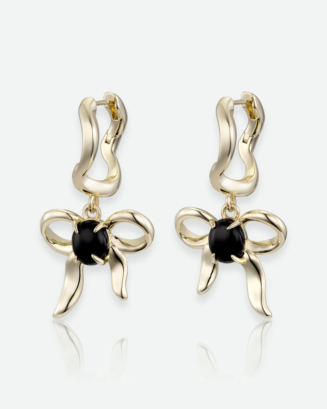 F&H STUDIOS - Bow Charm Earrings