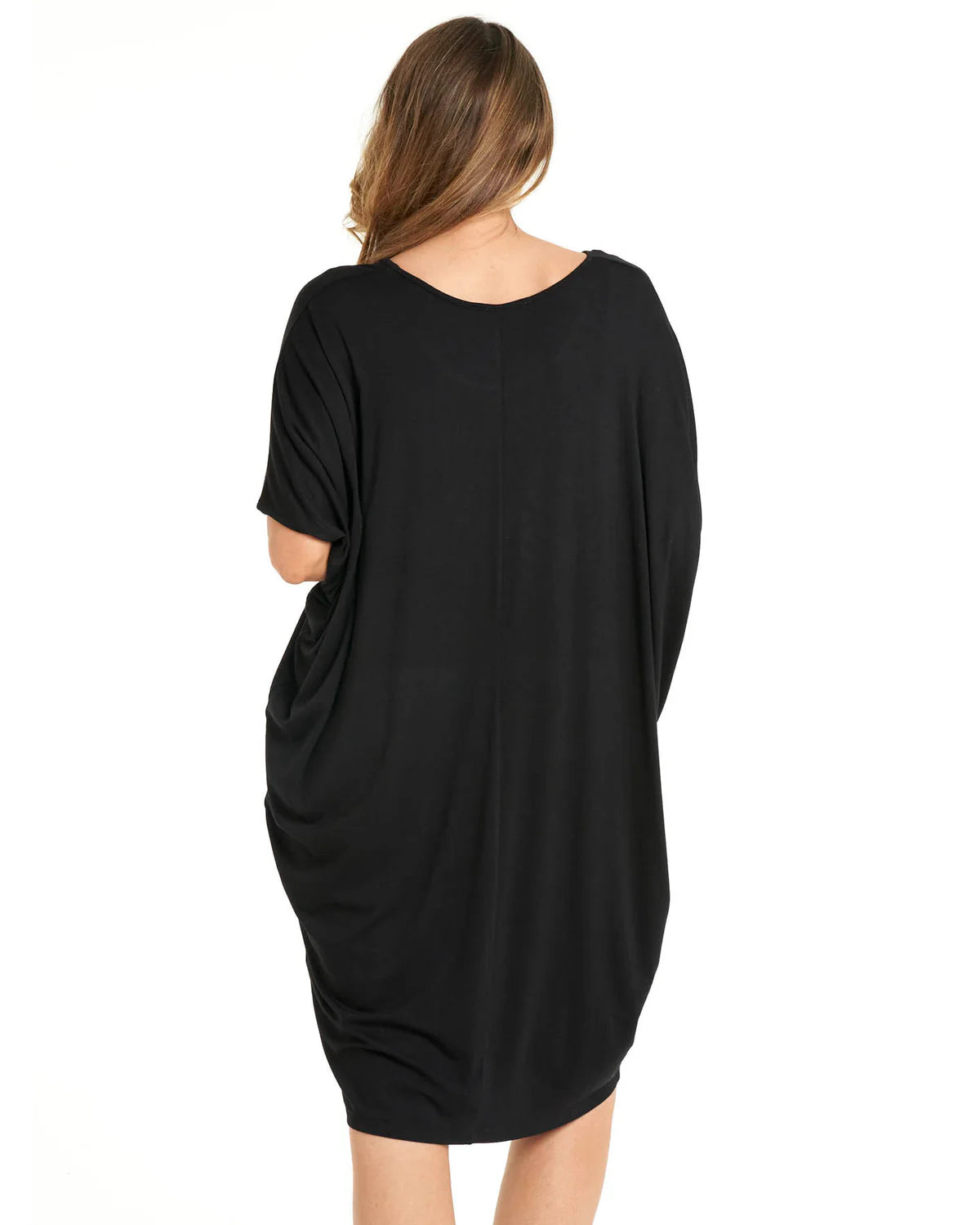 BETTY BASICS - Maui T-Shirt Dress Black