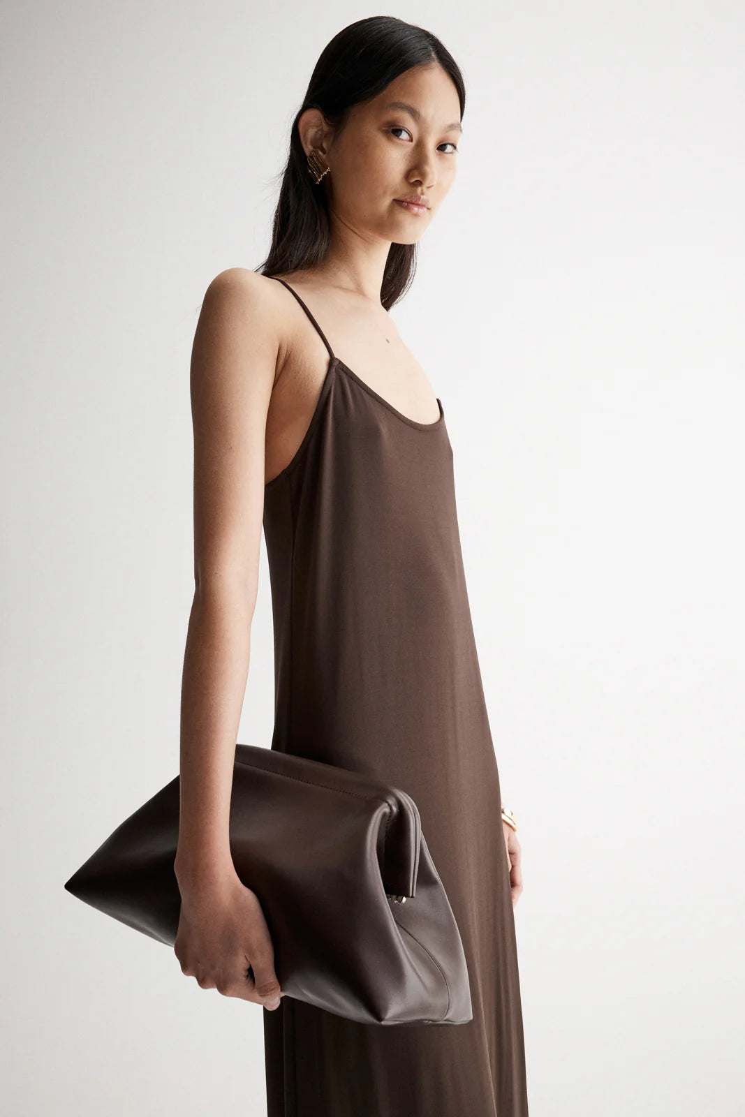 ELKA COLLECTIVE - Anjou Dress Chocolate