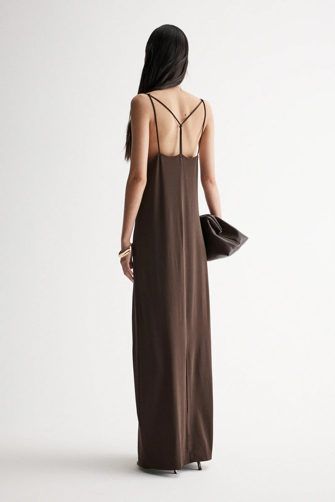 ELKA COLLECTIVE - Anjou Dress Chocolate