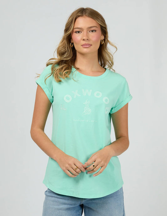 FOXWOOD - Effortless Tee (Neon Mint)