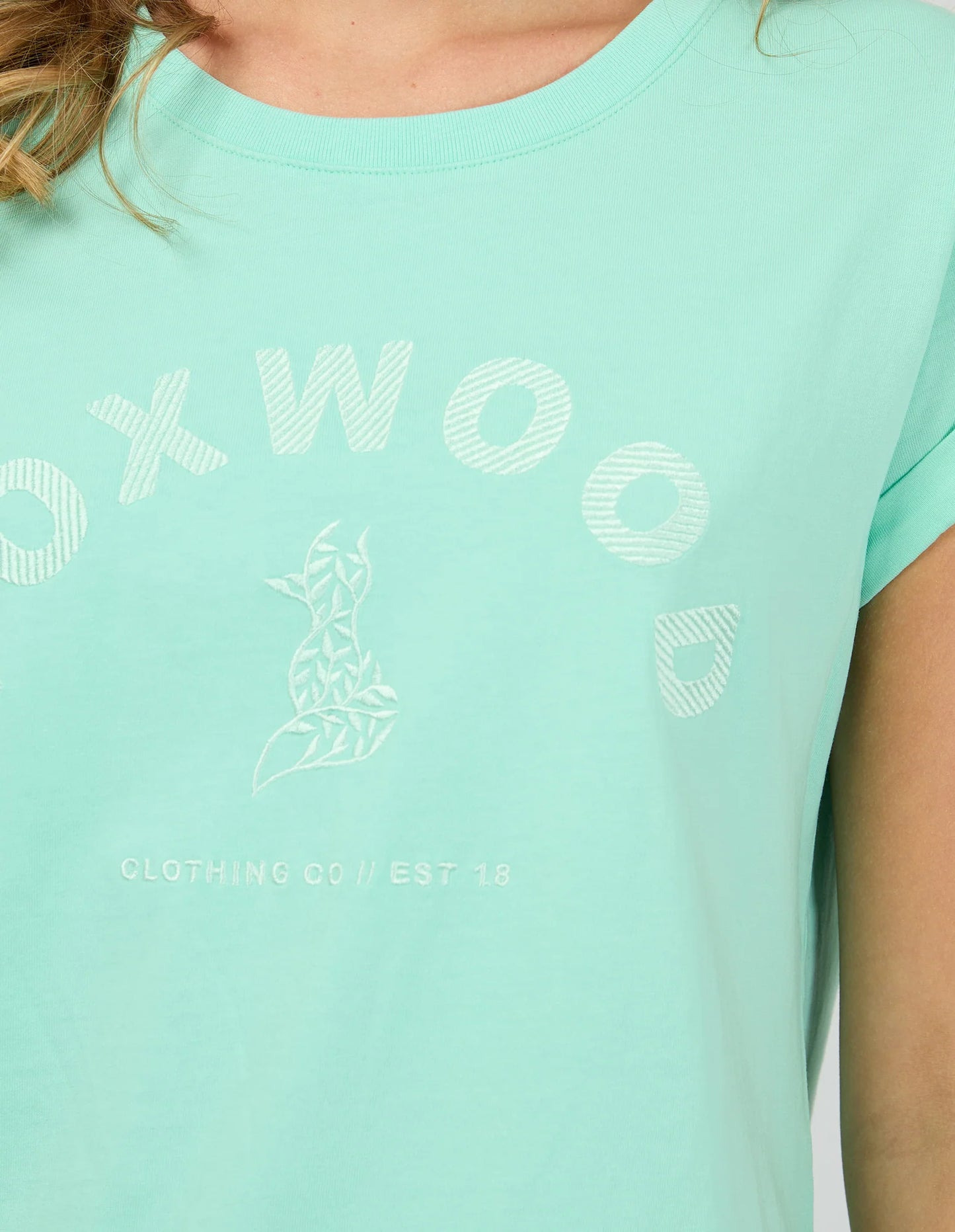 FOXWOOD - Effortless Tee (Neon Mint)