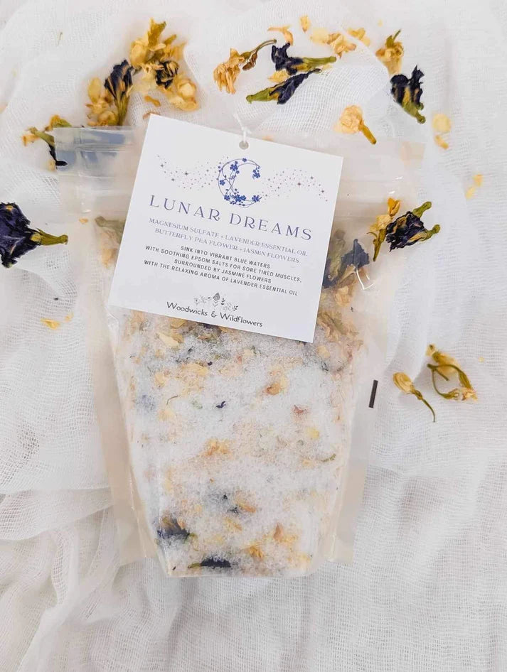 WOODWICKS AND WILDFLOWERS - Luna Dreams Bath Salts