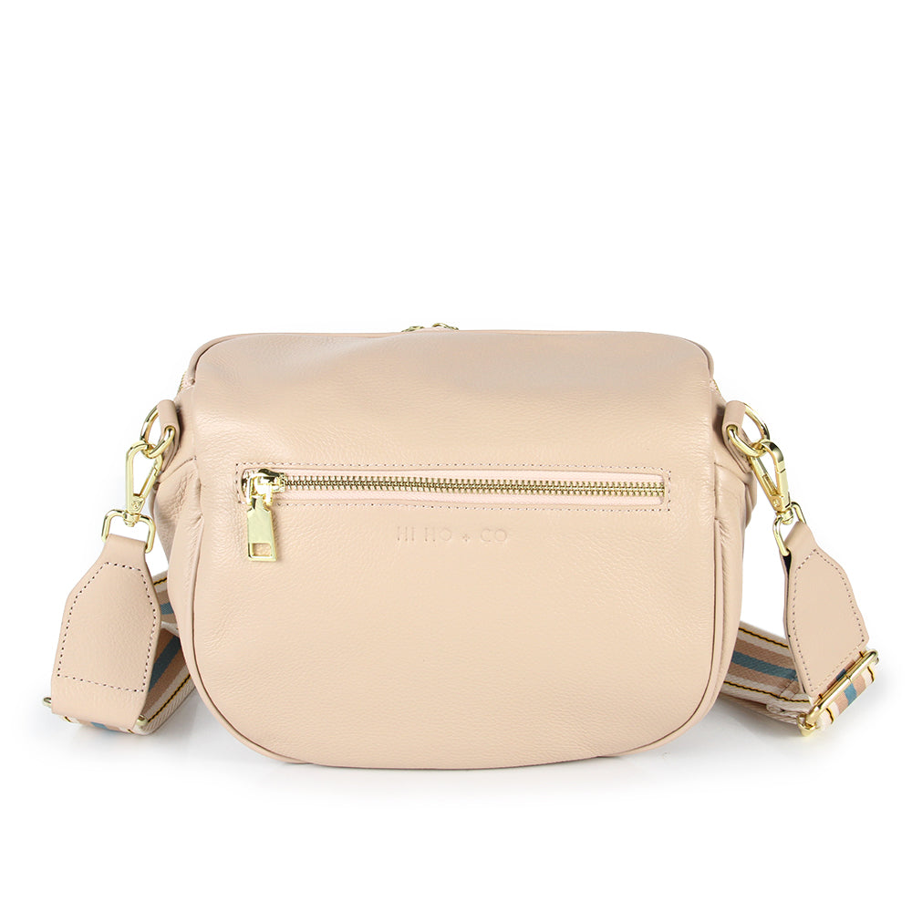 Hi Ho + Co - Obsessed Blush/Gold Crossbody Bag