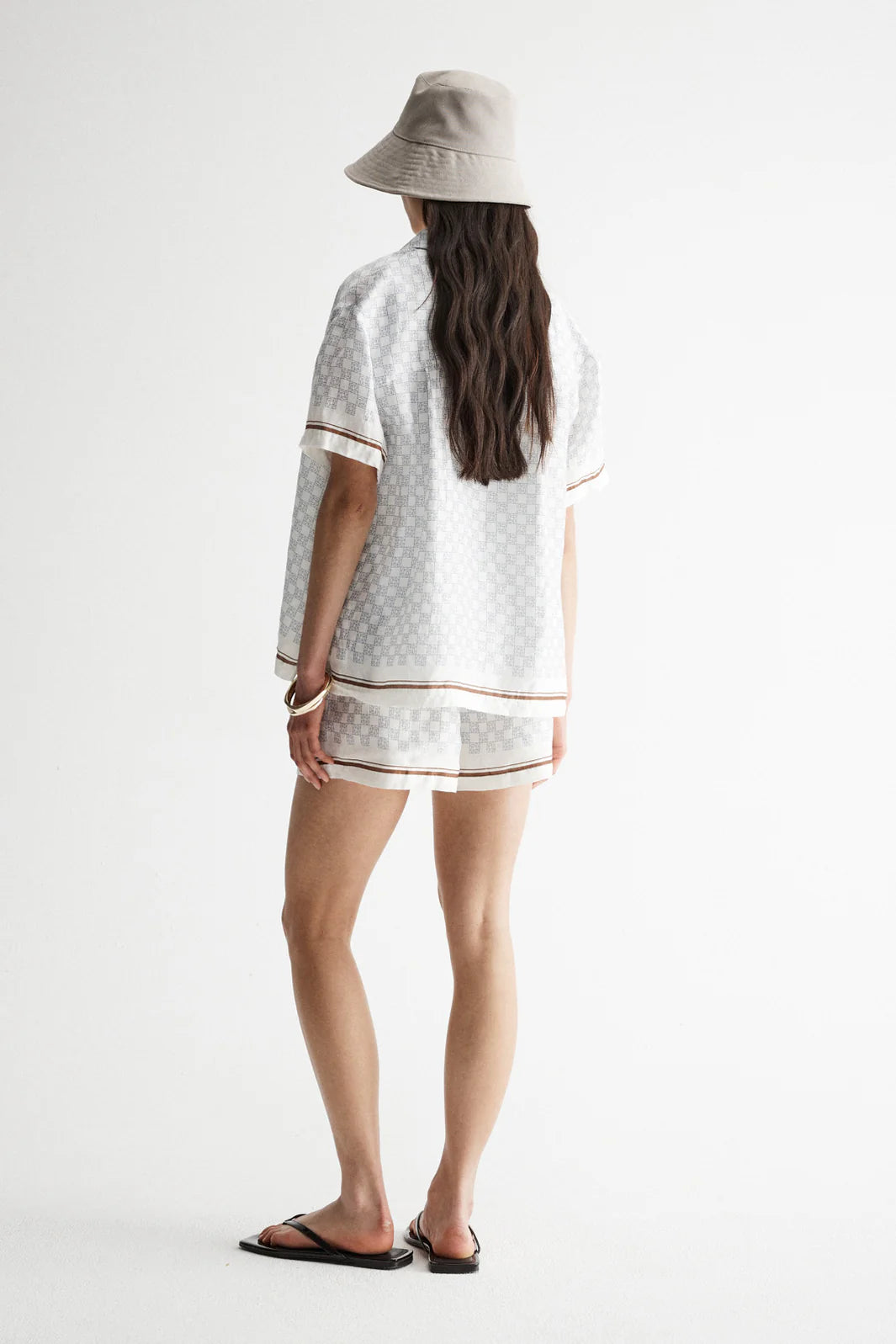 ELKA COLLECTIVE - Lumi Shirt Monogram Print