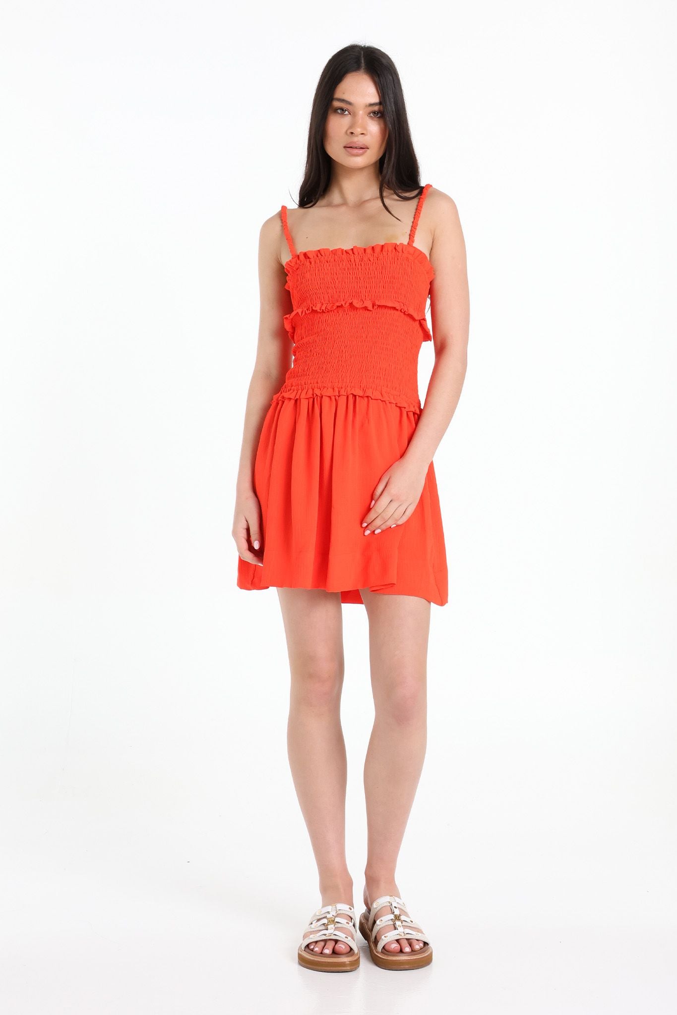 LOST IN LUNAR - Kerry Mini Dress Flame