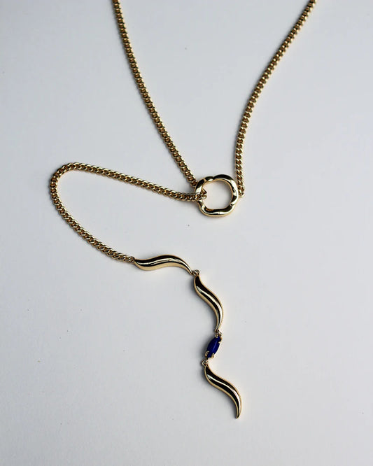 F&H STUDIOS - Wipeout Drop Necklace