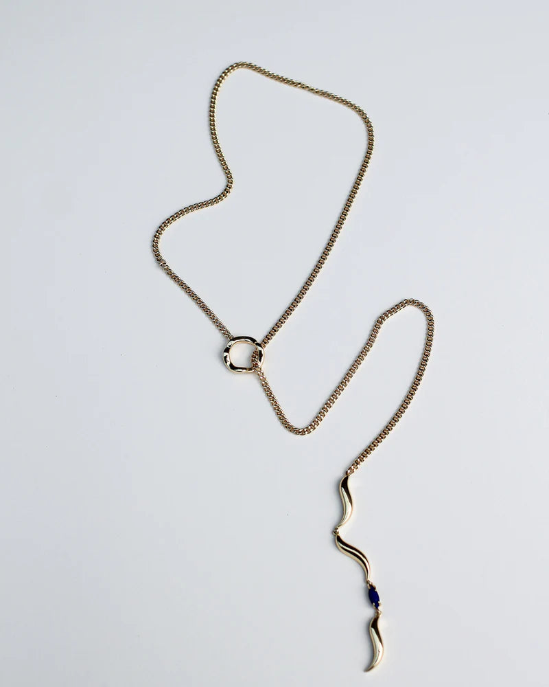 F&H STUDIOS - Wipeout Drop Necklace