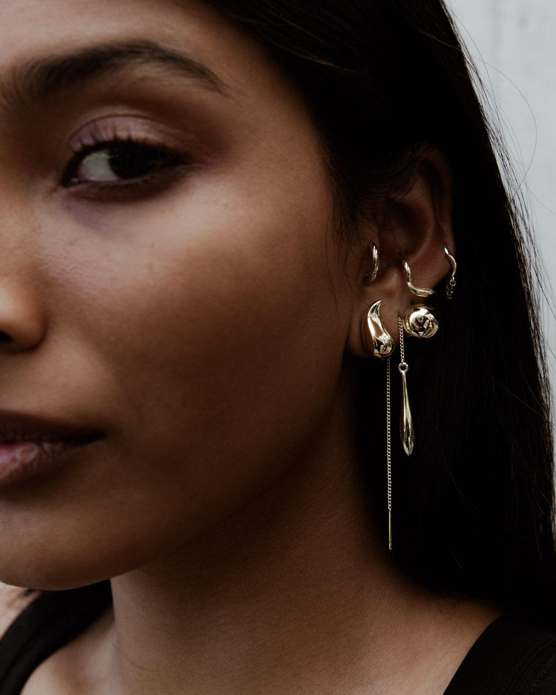 F&H STUDIOS - Droplet Threads - Earrings