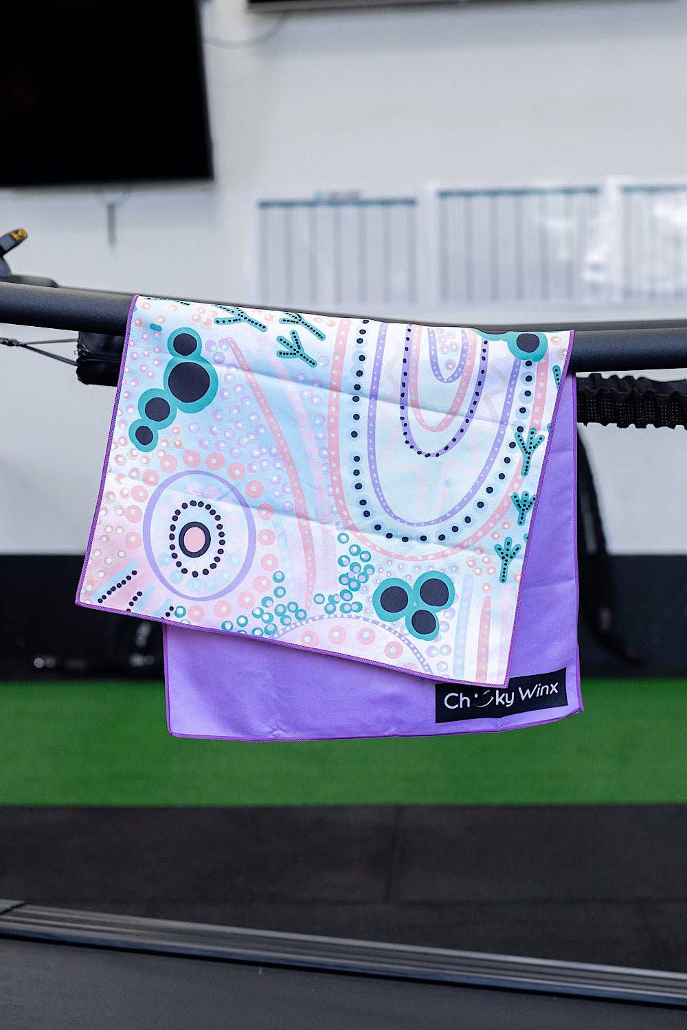 CHEEKY WINX - Land and Sea Design Sports Towel by Sheri Skele