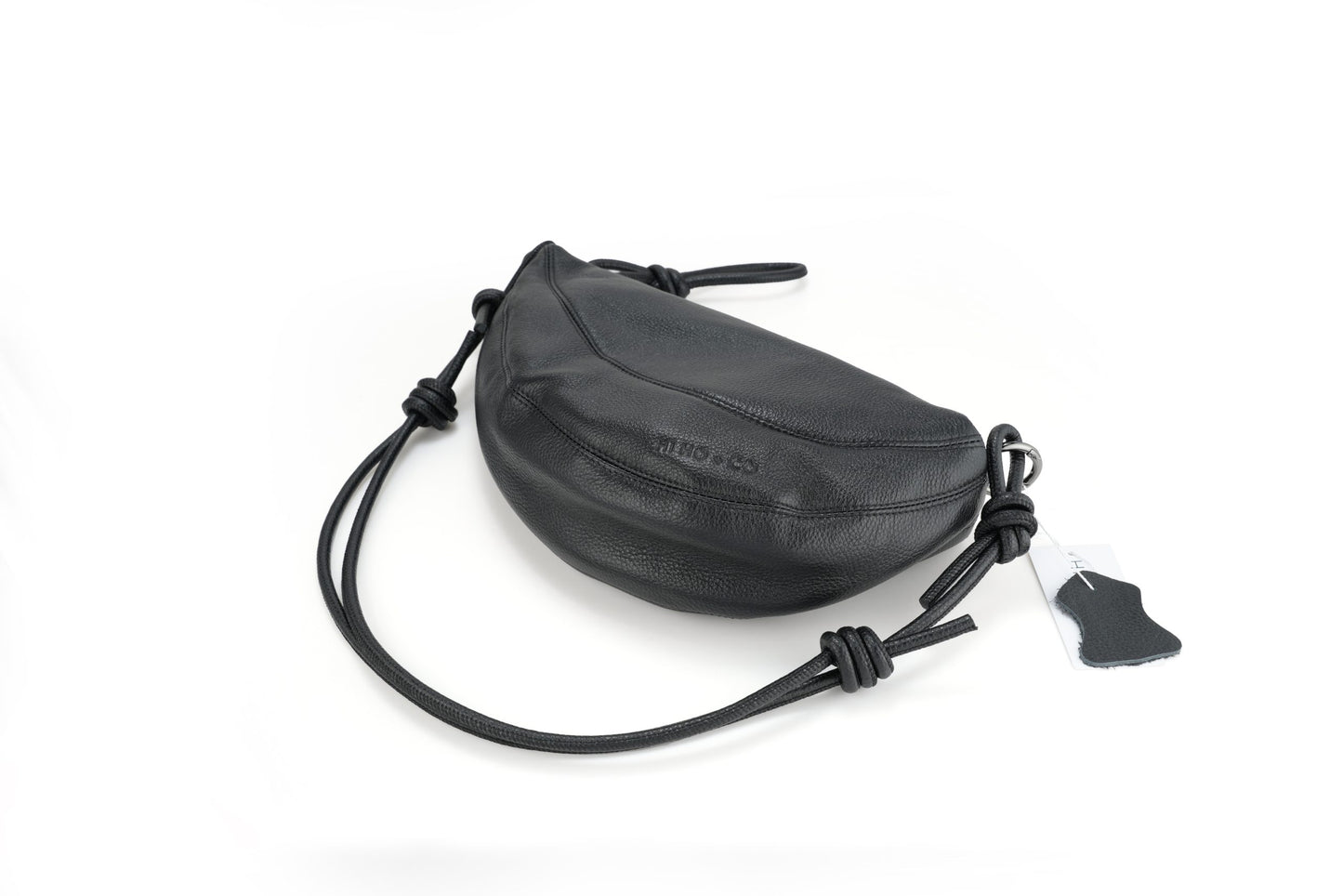 Hi Ho + Co - Crescent Bag Black/Gunmetal