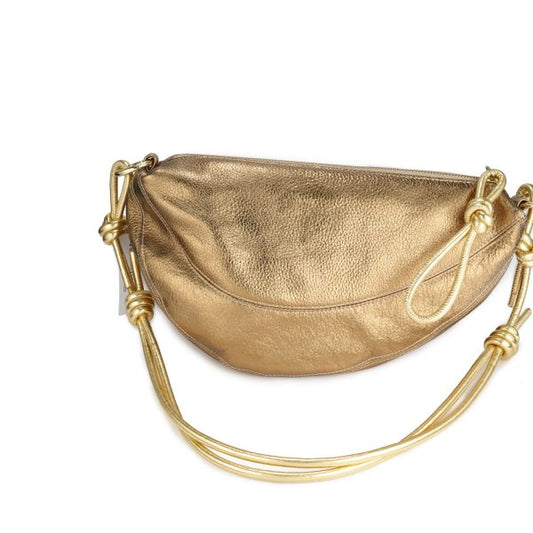 Hi Ho + Co - Crescent Bag Gold/Gold