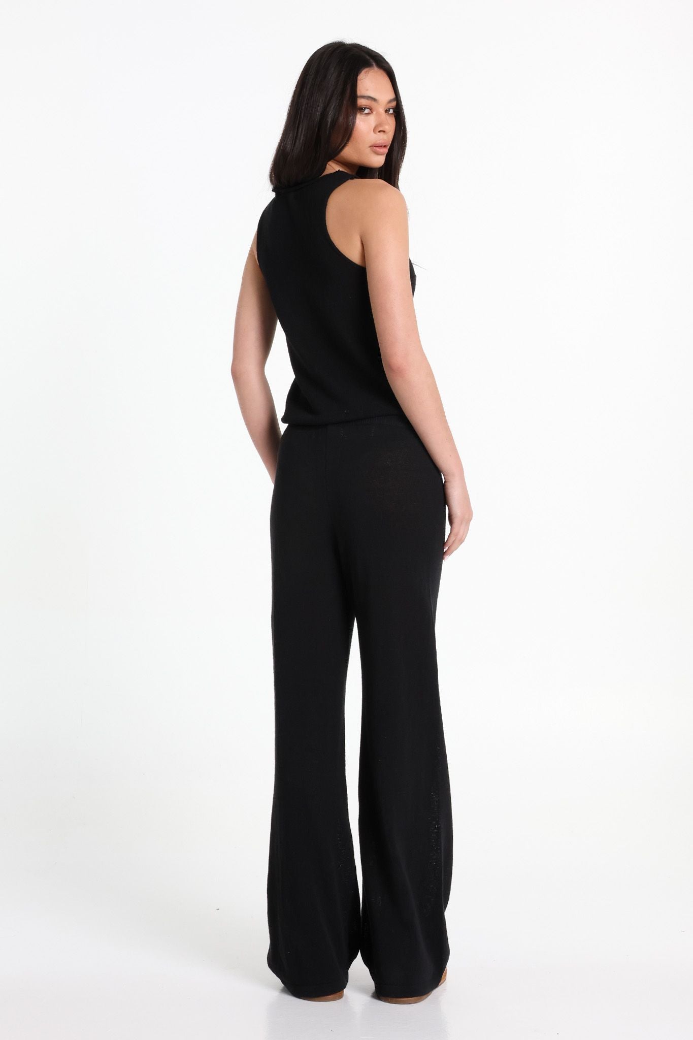 LOST IN LUNAR - Raya Knit Pants Black