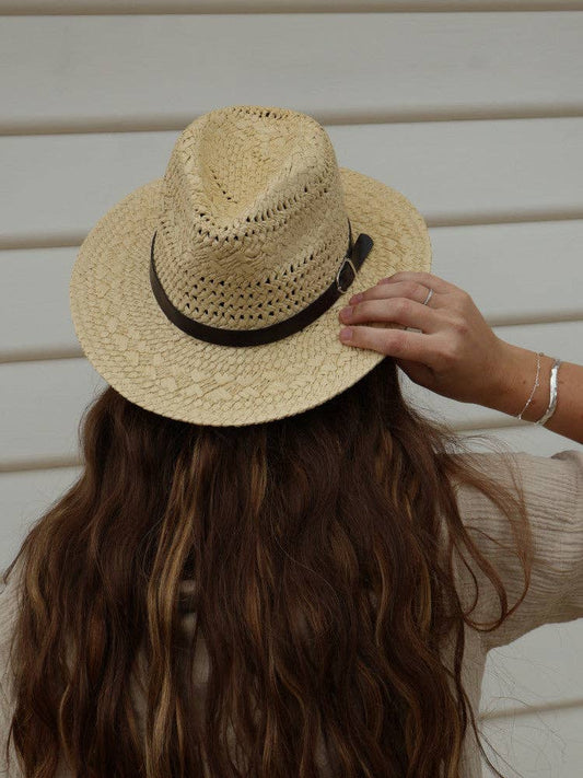 NAKOA THE LABEL - Fedora Sun Hat - Toulouse - Sand