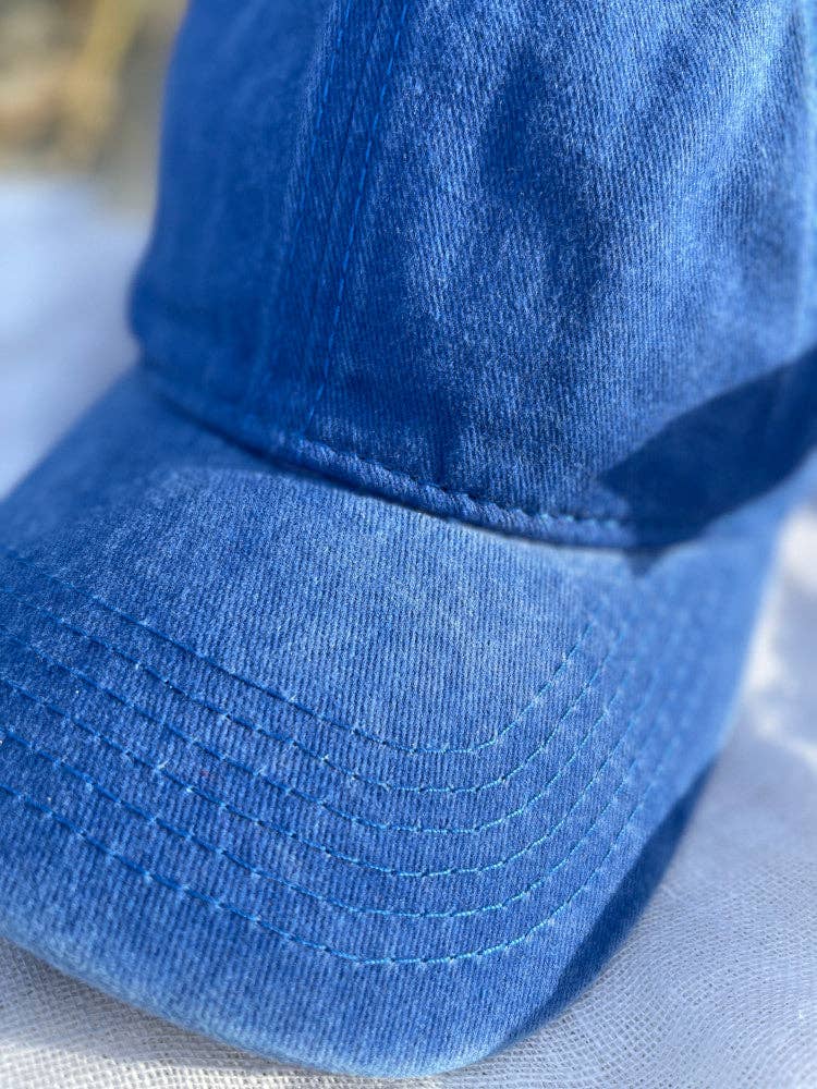 NAKOA THE LABEL - Vintage Washed Cap -  Ocean