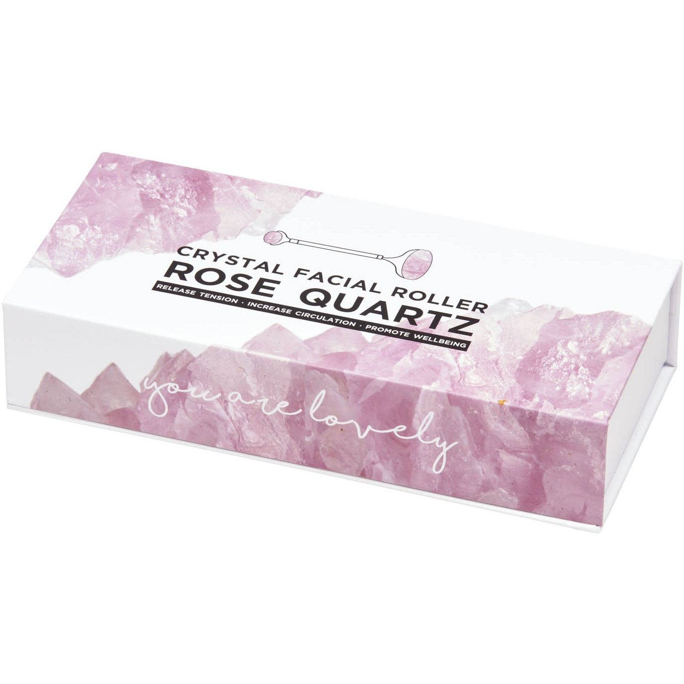 SUMMER SALT BODY - Facial Roller - Rose Quartz