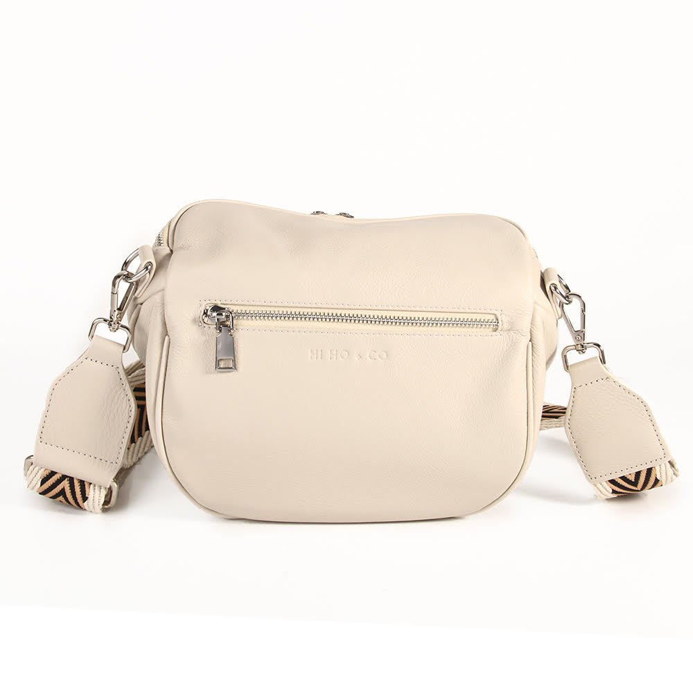 HI HO + CO - Obsessed Sand/Silver Crossbody Bag