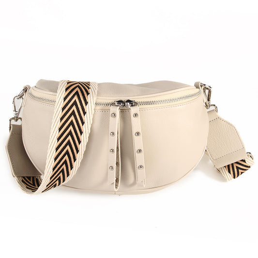 HI HO + CO - Obsessed Sand/Silver Crossbody Bag