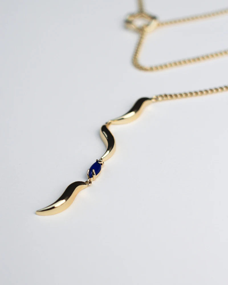 F&H STUDIOS - Wipeout Drop Necklace