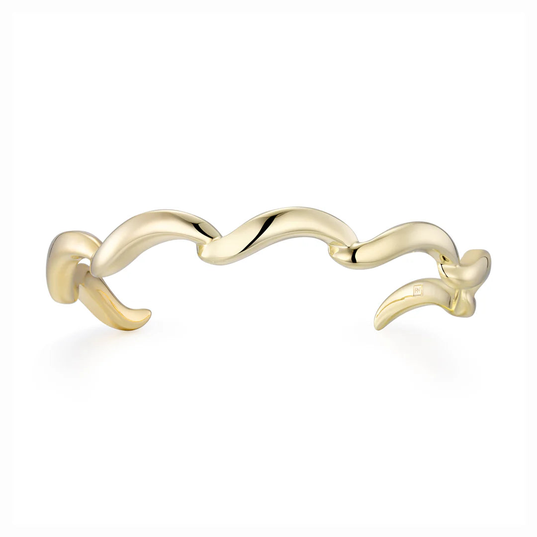 F&H STUDIOS - Wave wrist cuff